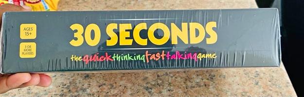 30 SECONDS BOARD GAME