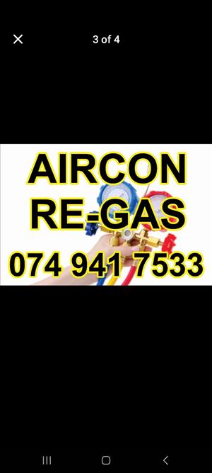 Car aircon regas