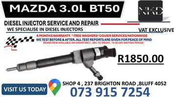 Mazda 3.0L BT50 Diesel Injectors 