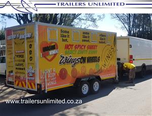 TRAILERS UNLIMITED SUPREME CATERING (FOOD) TRAILER