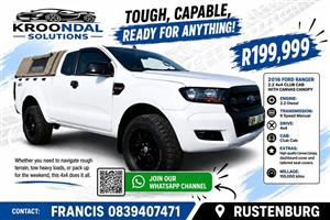 2016 Ford Ranger 2.2 Diesel club cab 4x4