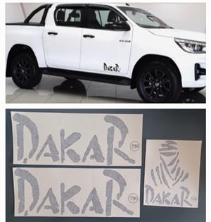 Toyota Hilux Dakar stickers decals graphics 