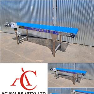 Food grade stainless steel conveyor
