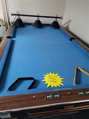 Billiard Table with accessories 