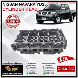 NISSAN NAVARA YD25 CYLINDER HEAD