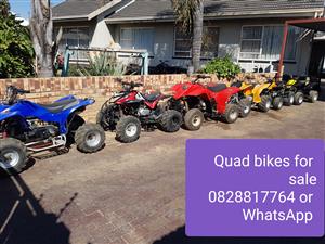 QUAD BIKES FOR SALE FOR CHILDREN AND ADULTS
