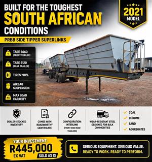 2021 PRBB Side Tipper Interlink (Air Bag Suspension) 