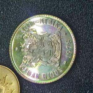  3-DAY OFFER AUCTION: 1978 South Africa 2 Cents Proof Coin (Iridescent Toned