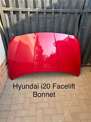 Hyundai i20 Facelift Bonnet