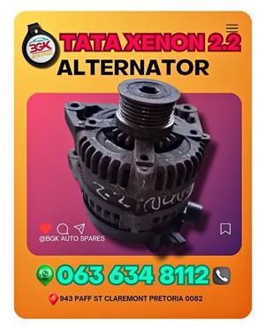Tata xenon 2.2 alternator for more spares
