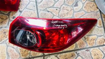 Mazda 3 taillight 2016