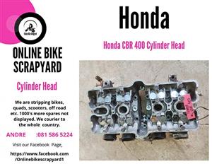 Honda CBR 400 NC 29 cylinder head. Meyerton bike Scrapyard new and secondhand spares and accessories