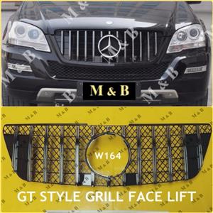 MERCEDES BENZ ML W164 GT GRILL 06-11 (complete)