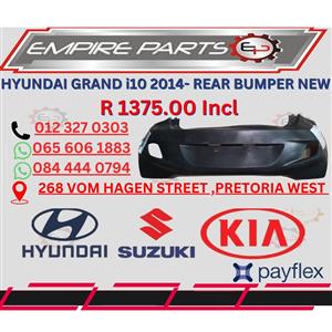 HYUNDAI GRAND I10 2014-2016 REAR BUMPER NEW FOR SALE*