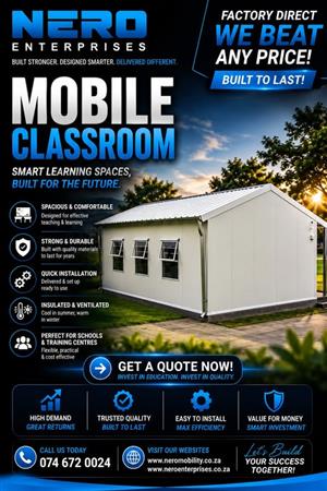 Mobile classrooms