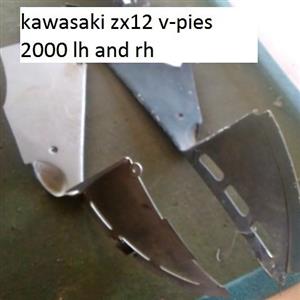 kawasaki zx12 v-pies 2000 lh and rh a