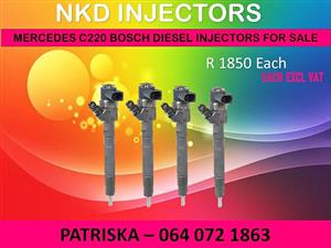 DIESEL INJECTORS NEW OR RECON ON MERCEDES C220 FOR SALE