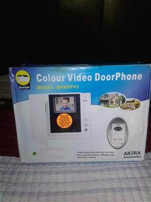 Colour video door phone 