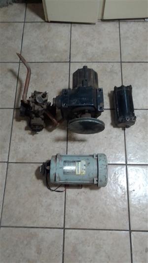 Franklin electric 3/4hp explosion proof motor+W842 pump with pulley+Wayne Meyer 