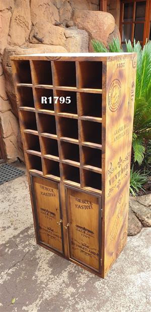 20 Bottle Swartland Wine Cabinet (575x355x1305)