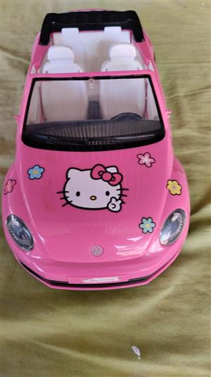 Hello Kitty VW Convertible Car