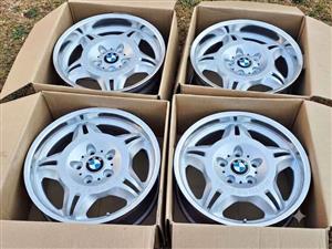 17" OEM E36 M3 NARROW & WIDES MOTOR SPORT RIMS