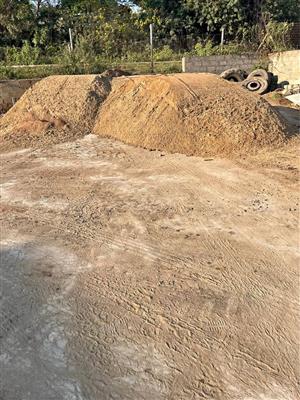 10 cube plaster/river sand