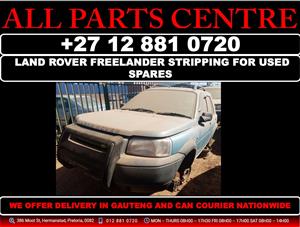 Land Rover Freelander stripping for used spares for sale