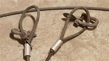 Steel rope 6m, 5 tons strength 