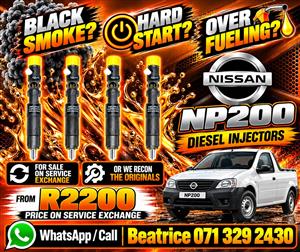 NISSAN NP200 1.5 INJECTORS FOR SALE 