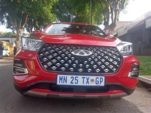 2022 Chery Tiggo 4Pro 1.5  27000km Automatic  Petrol  Red Color  Reverse camera and sensors