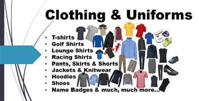 Corporate clothing, workwear and uniforms