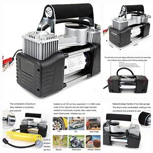  DC-323 Portable 12V 220W Air Compressor Tire Inflator  Available on order contact for price