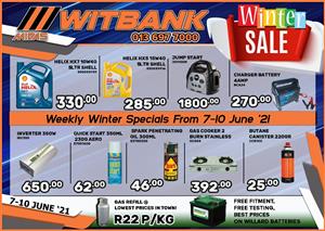 Winter Sale at Midas Witbank!