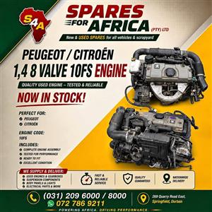 Peugeot / Citroen 1,4 10FS engine in stock 
