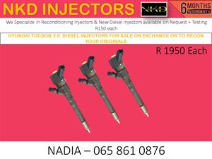 Hyundai Tucson injectors for sale or refurbishment 