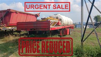 2004 Top trailer tri-axle Flat deck trailer for sale