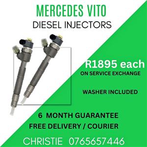 Mercedes Vito Diesel Injectors for sale