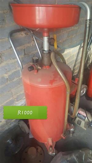 Red tank with wheels for sale