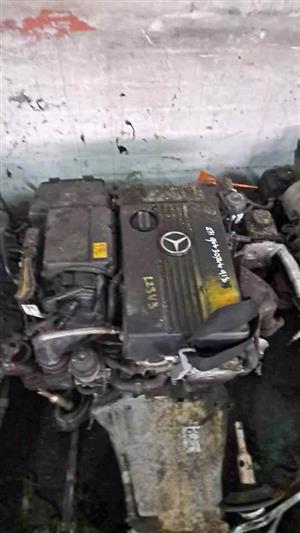 Mercedes C180 A271 complete engine for sale