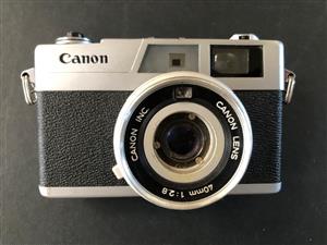 Canon Canonet 28 Rangefinder 35mm FILM vintage camera-needs service