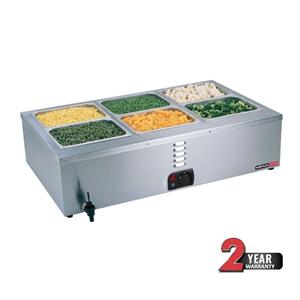 BMA0003 Anvil Bain Marie Table Top - 3 Division