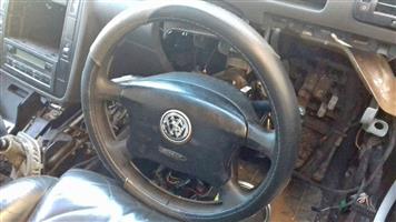Vw steering with airbag