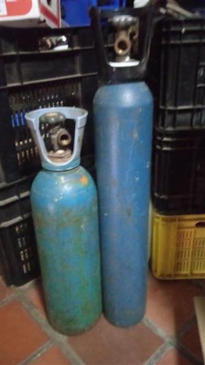 Full Argon gas cylinder small portable for sale 