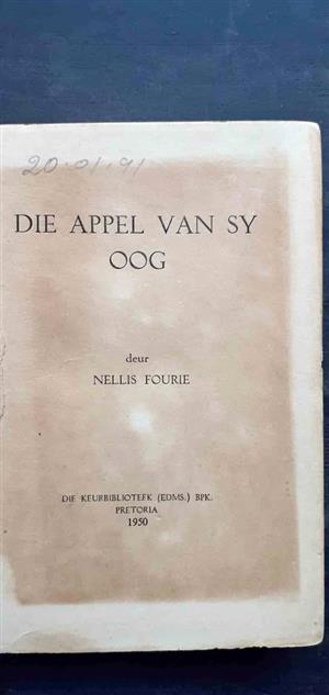 Die appel van sy oog - Nellis Fourie