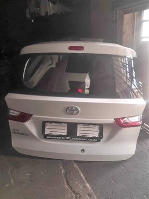 Toyota Rumion/Suzuki Ertiga Tailgate for Sale