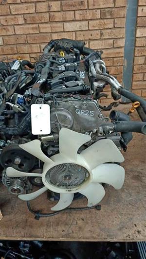 NISSAN IMPENDULO QR25 ENGINES FOR SALE