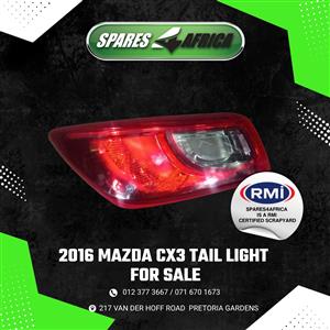 2016 MAZDA CX-3 TAIL LIGHT (NEW) – FOR SALE