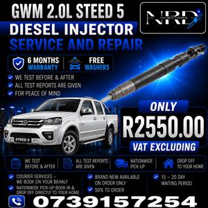 GWM_2.0L_STEED_5_Injectors_On_Recondition 