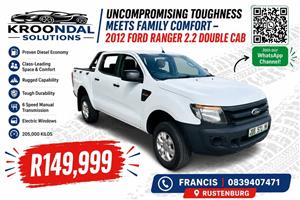 2012 Ford Ranger Double cab